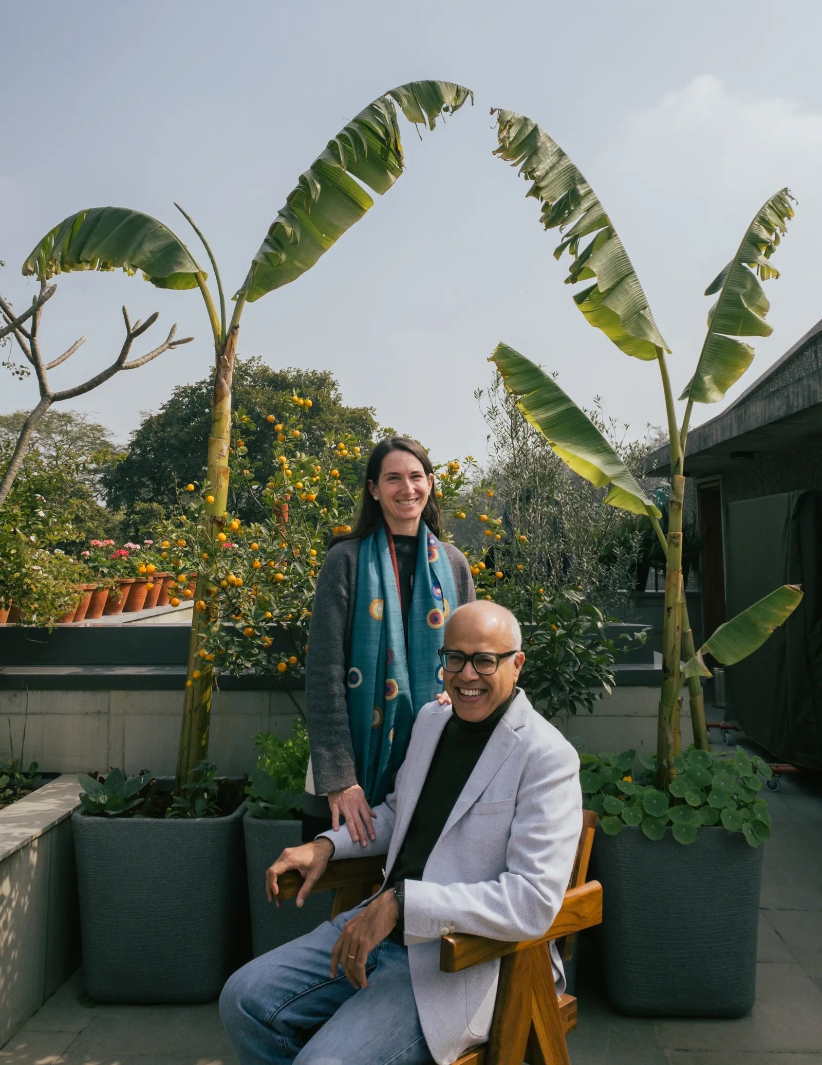 Pankaj Vir Gupta and Christine Mueller by Rema Chaudhary