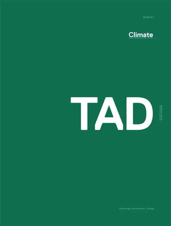 TAD Journal Issue 8:1 Cover