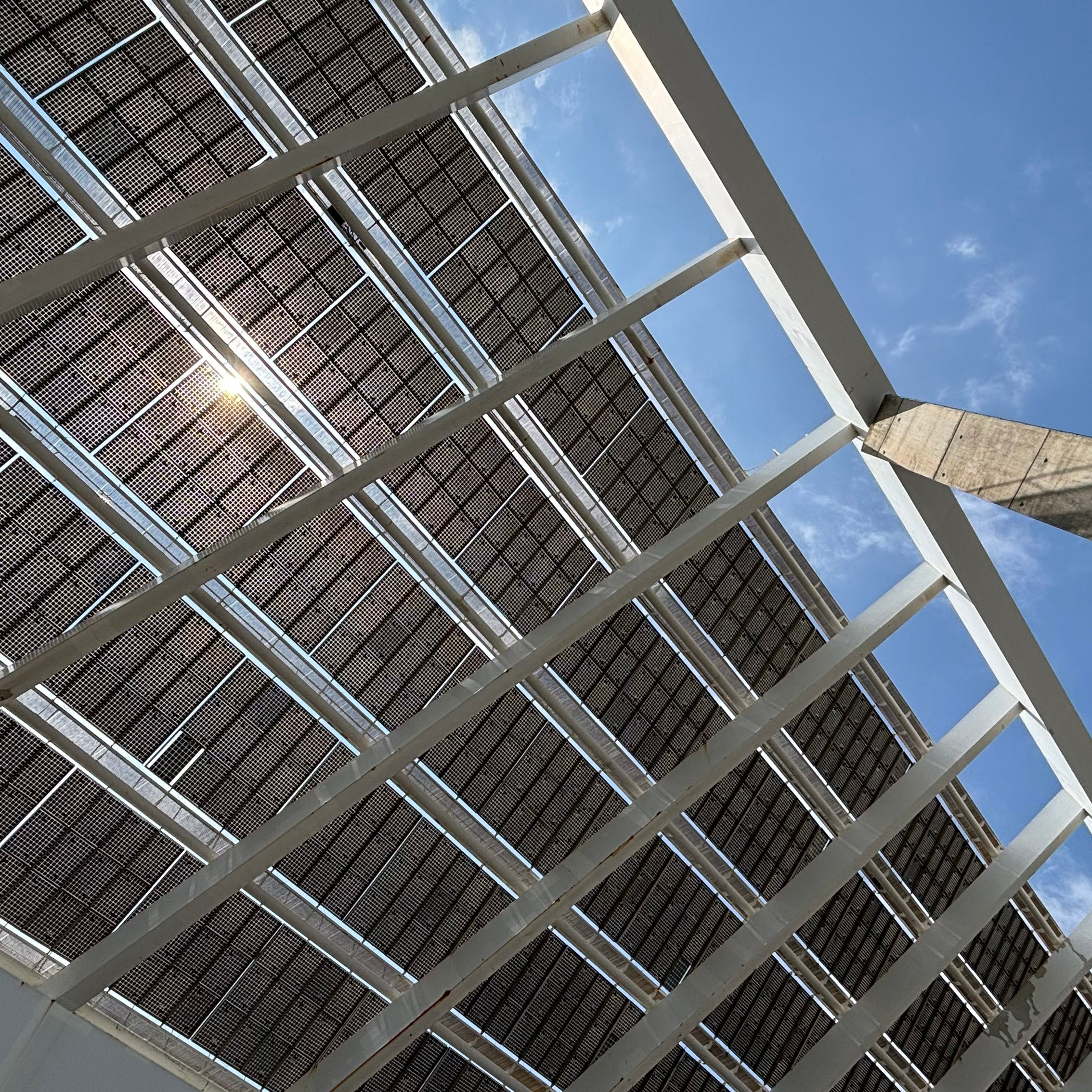 Solar Paneled Pergola_Forum of Cultures Barcelona