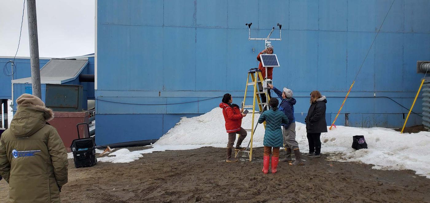 Arctic Design Group Field Season in Alaska - Installing Sensors