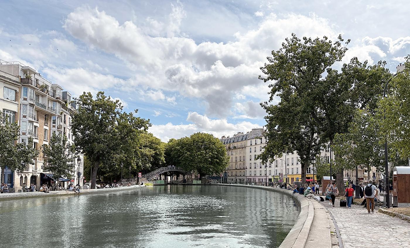 Canal Saint Martin, France