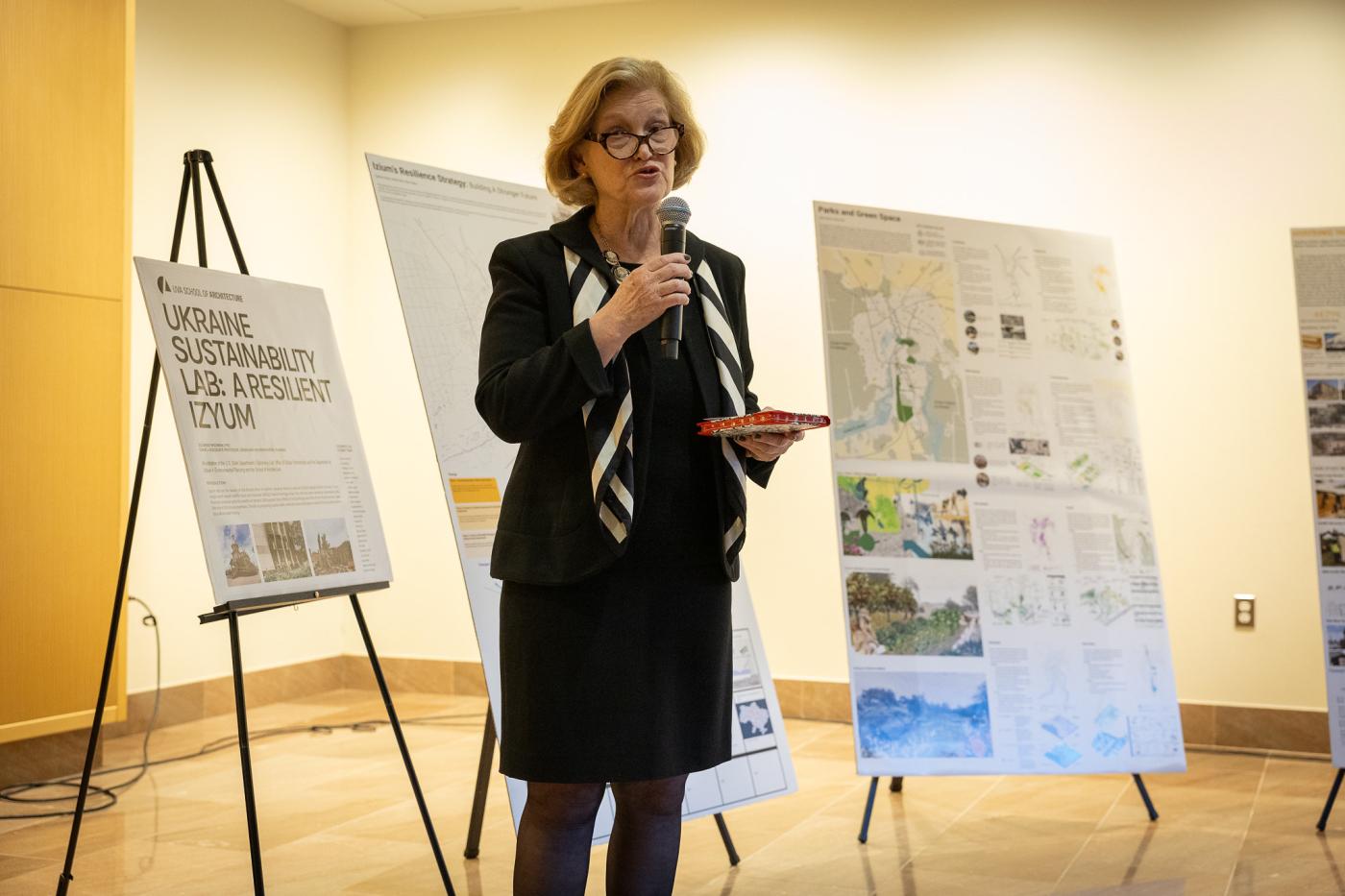 Suzanne Moomaw, Ukraine Green Recovery Lab presentation in D.C.