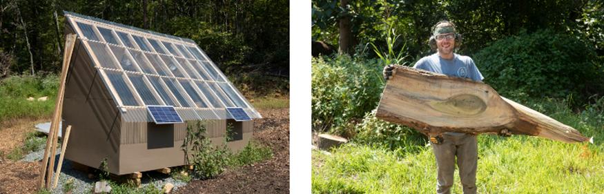UVA Sawmilling Solar Kiln