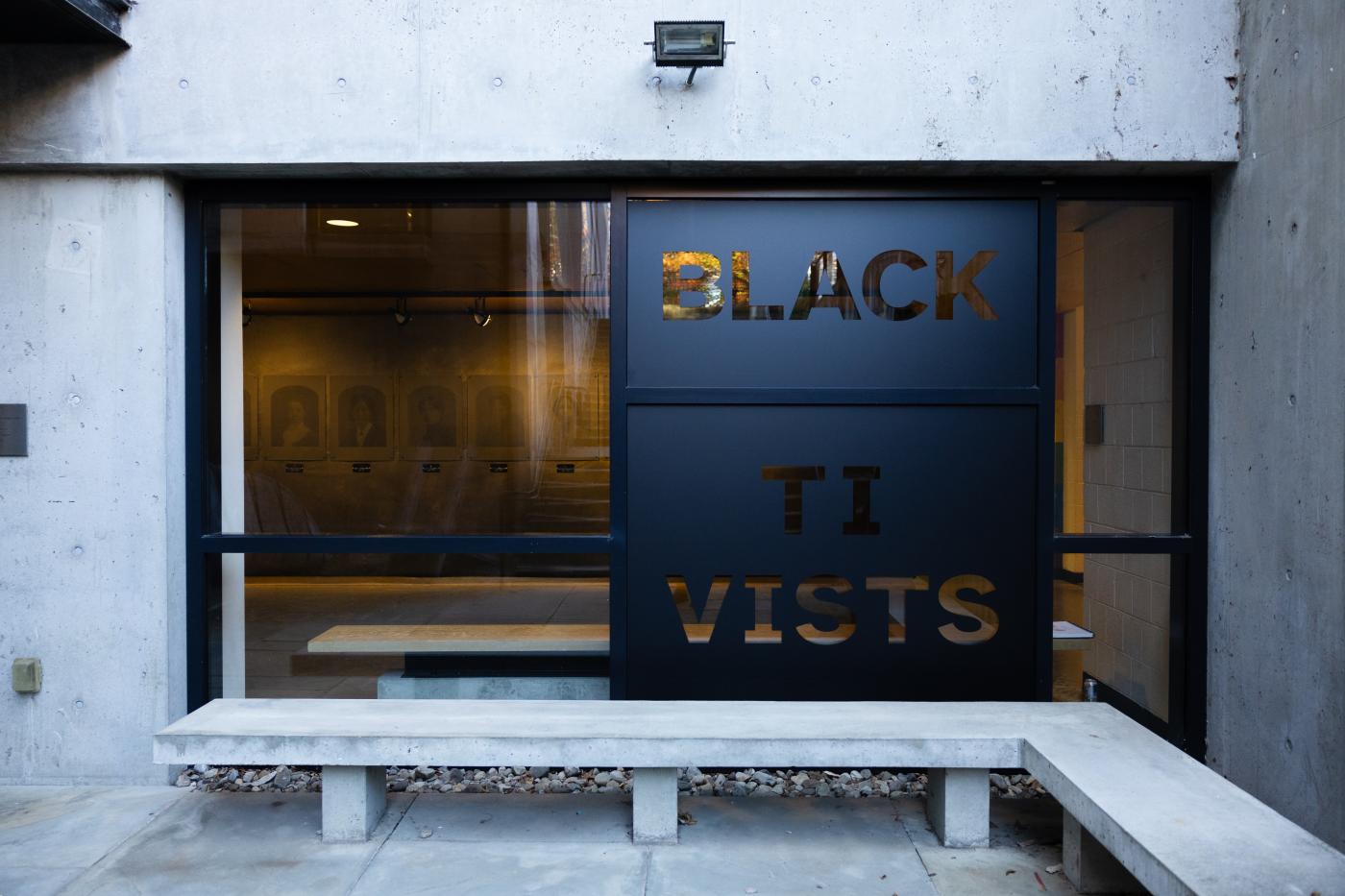 Blacktivists Exhibition Graphic
