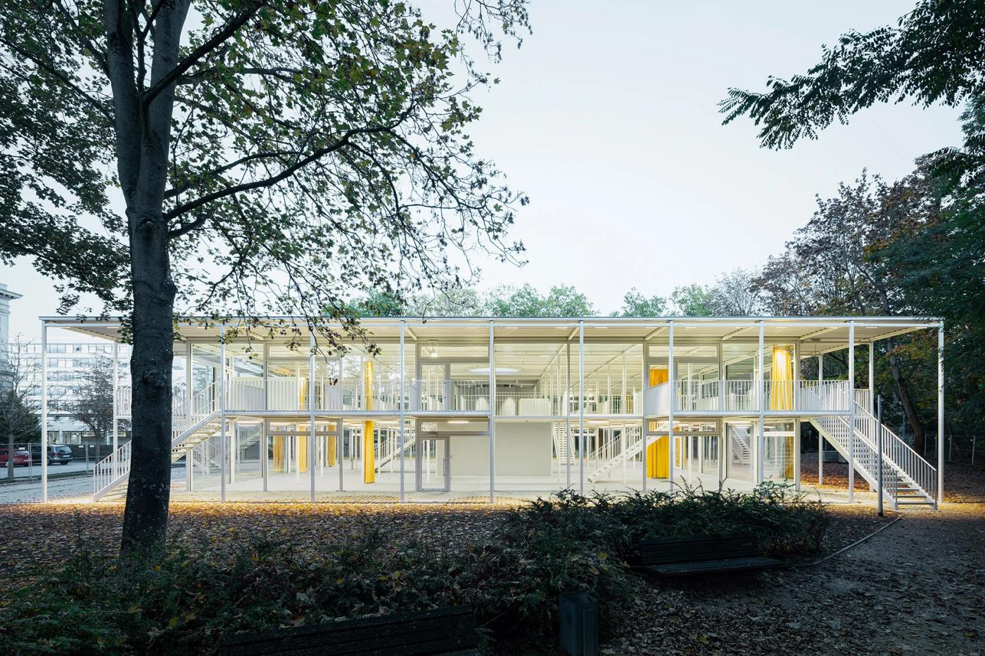 Gustav Dusïng Study Pavilion, TU Braunschweig