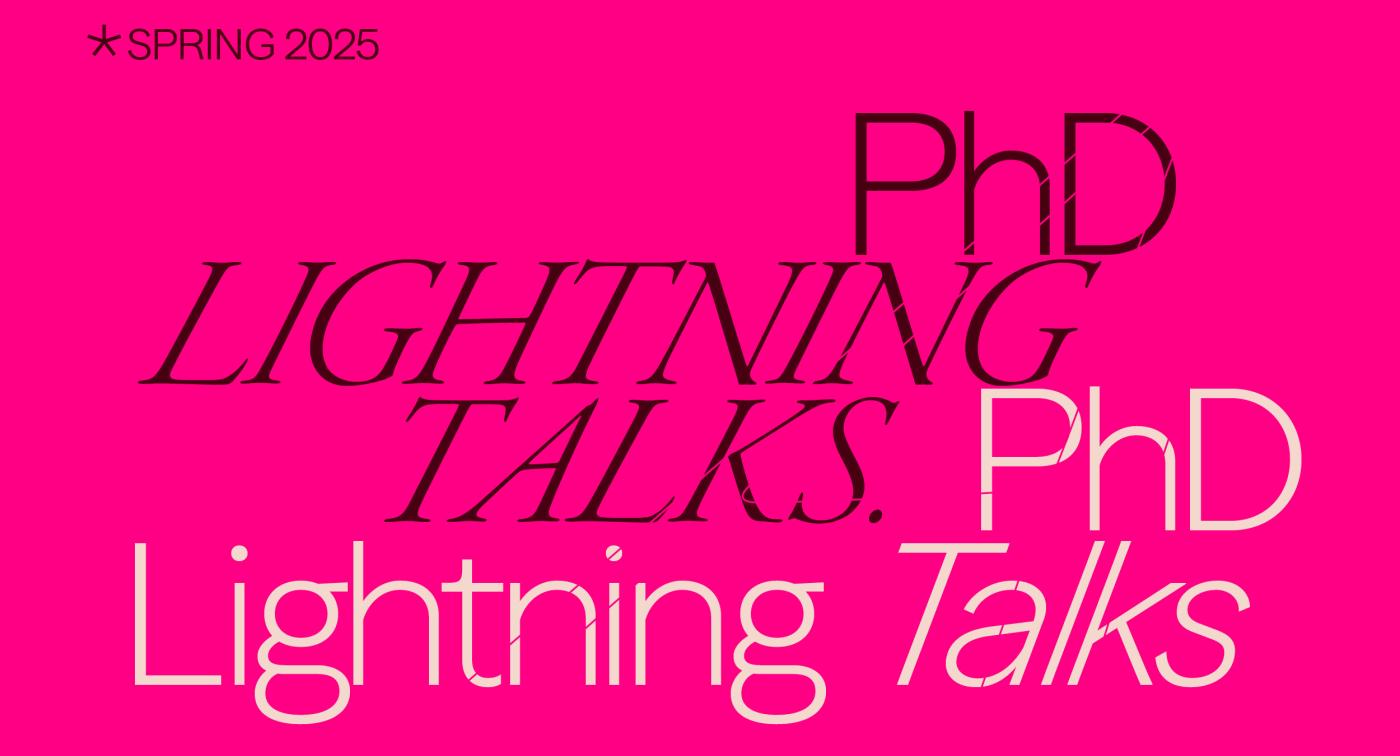PhD Lightning Talks Banner