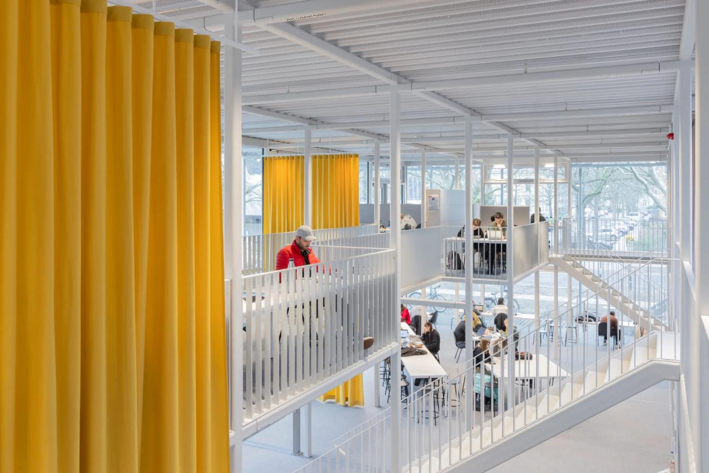 Study Pavilion, TU Braunschweig, Gustav Dusing and Max Hacke_Photo by Iwan Baan