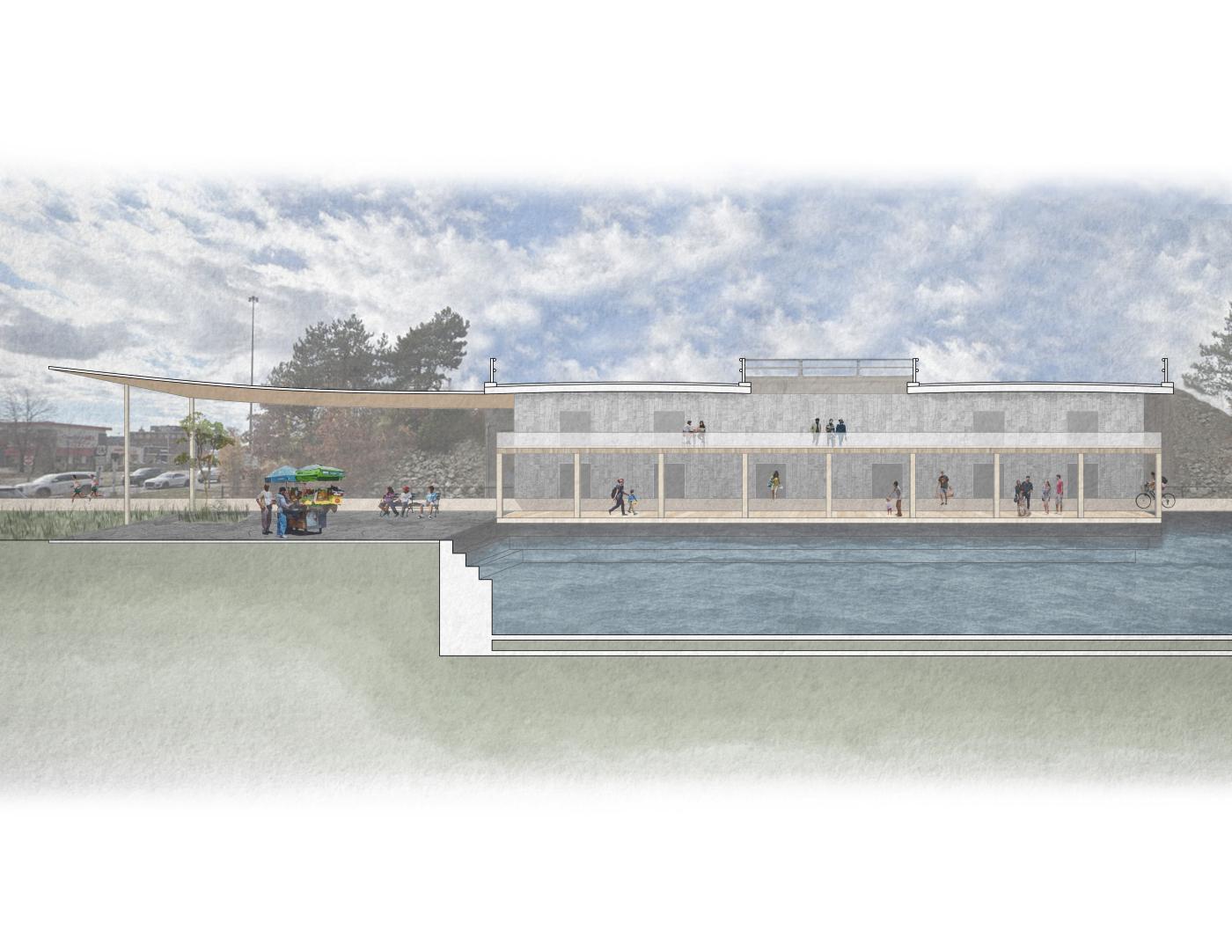 Back Cove Transit Center by Sheen Wang
