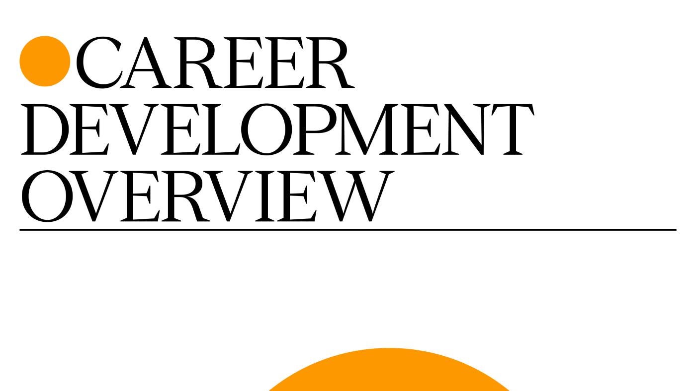Graduate Open House 2025 - Career Development Overview