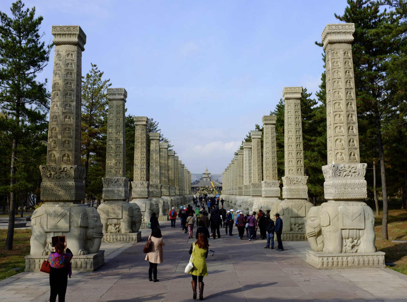 Yungang Grottoes by Andrew Johnston