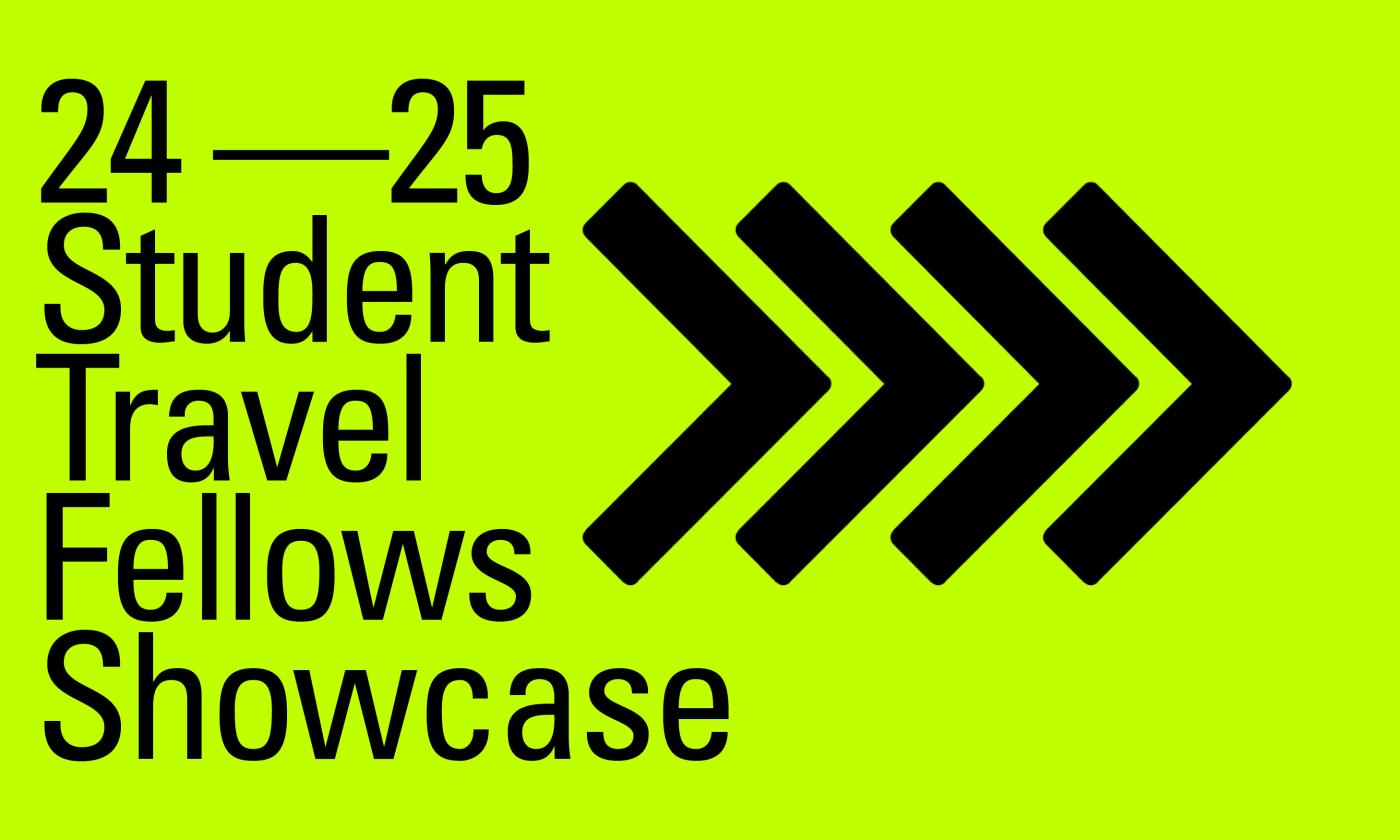 24-25 Student Travel Fellows Showcase Banner