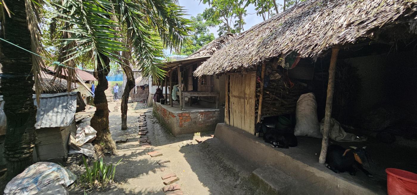 Traditional Communal Living Space in Koyra