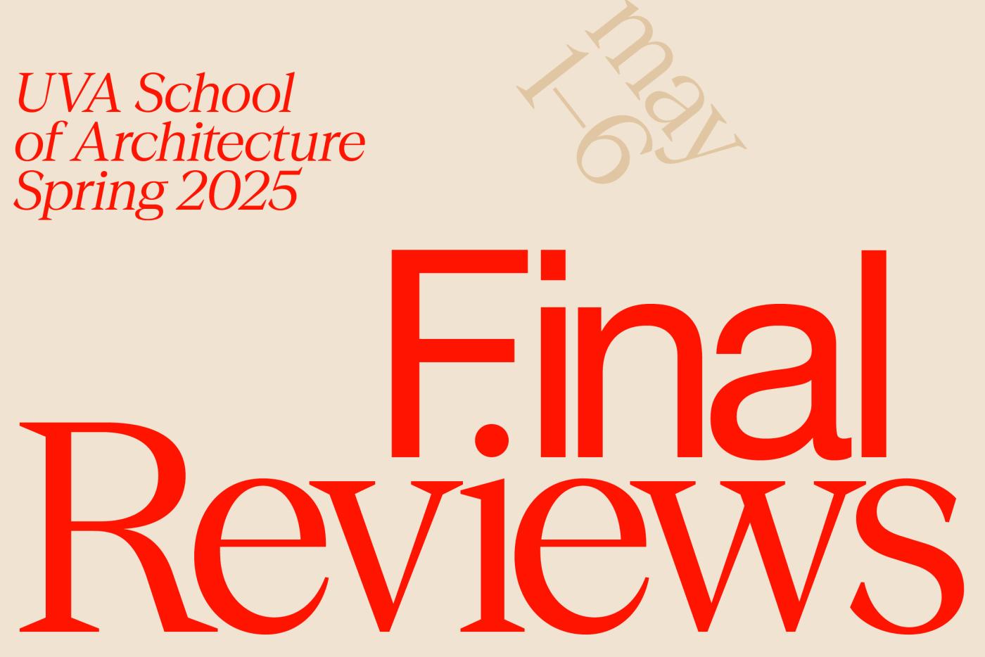Final Reviews Spring 2025 - Webpage Graphic