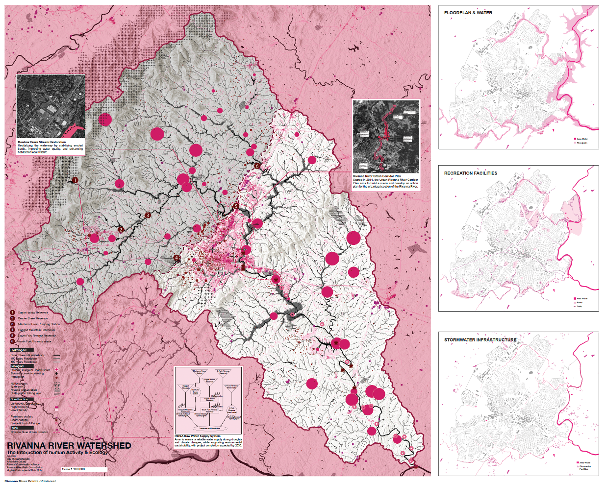 Rivanna River Watershed Analysis by Jacob Li Liam Bai Simin Liu