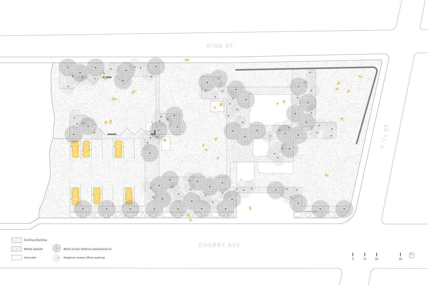 Plan of Parking Lot off Cherry Ave_Ruth Shatkay