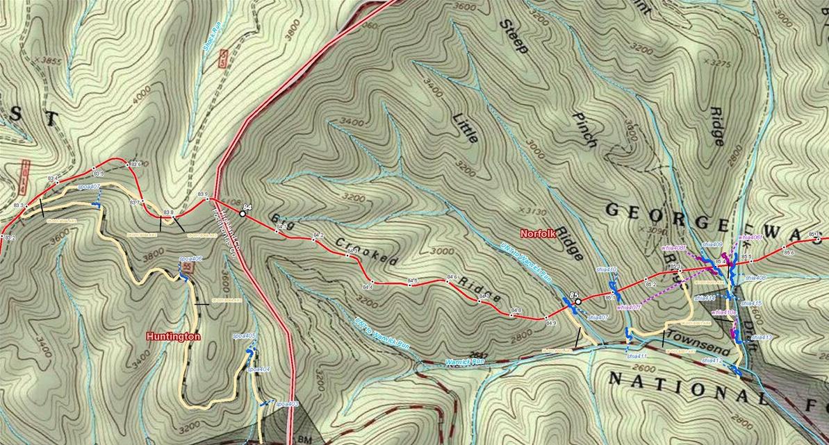 Atlantic Coast Pipeline Topo Map USACE