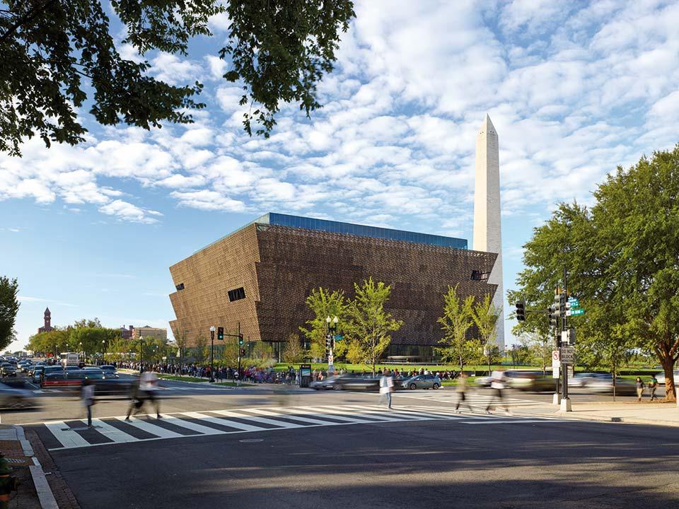 NMAAHC exterior of building