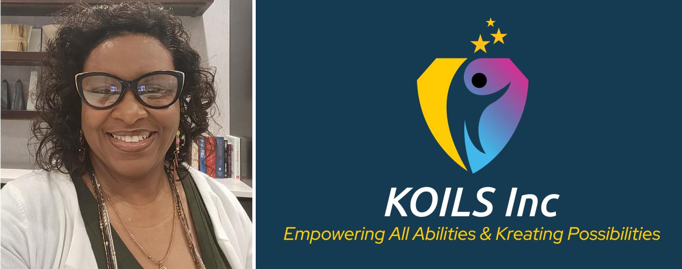 OPI Grantee KOILS headshot of CEO and logo