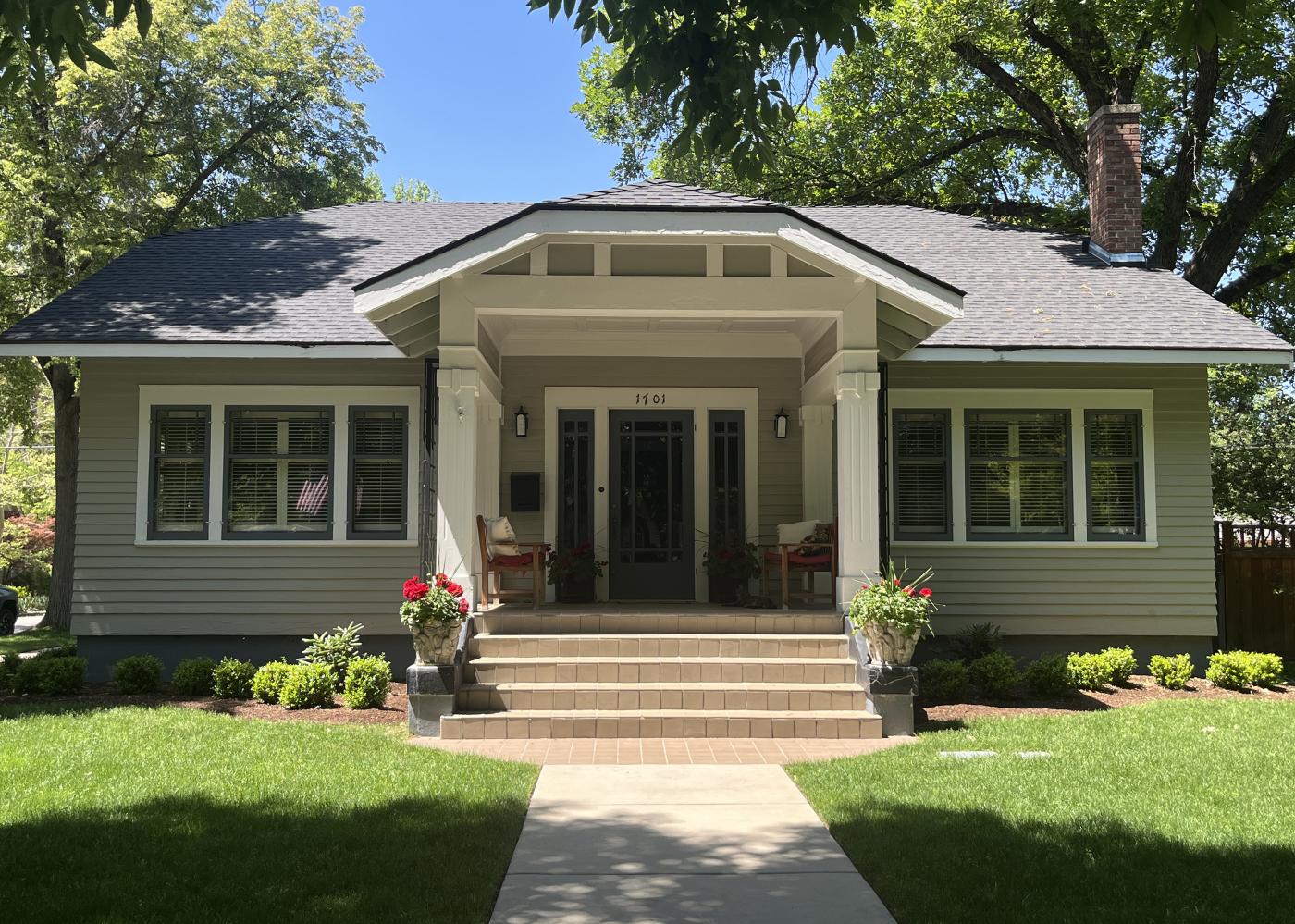 Boise Idaho historic bungalow house