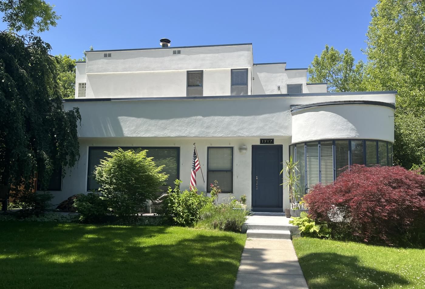 Boise Idaho art moderne house